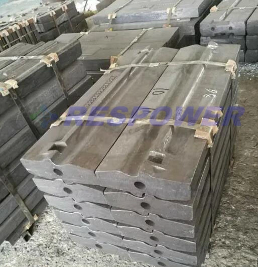 Jaw Crusher Manganese Casting Steel Wear Spare Parts