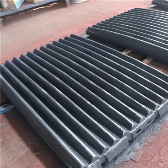 Factory Directly Supply High Manganese Stone Jaw Crusher Swing Plate and Wear Liner Jaw Crusher Parts